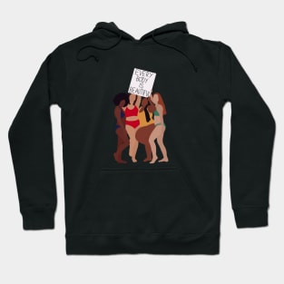 Every body is beautiful 2 Hoodie